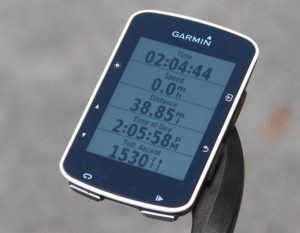 Garmin Edge 500 + Fascia Cardio e Sensore Velocità Cadenza, Colore:  Bianco/Blu